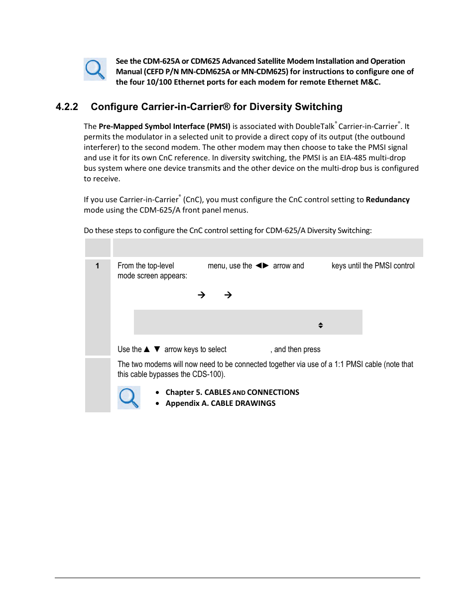 Comtech EF Data CDS-100 User Manual | Page 44 / 138