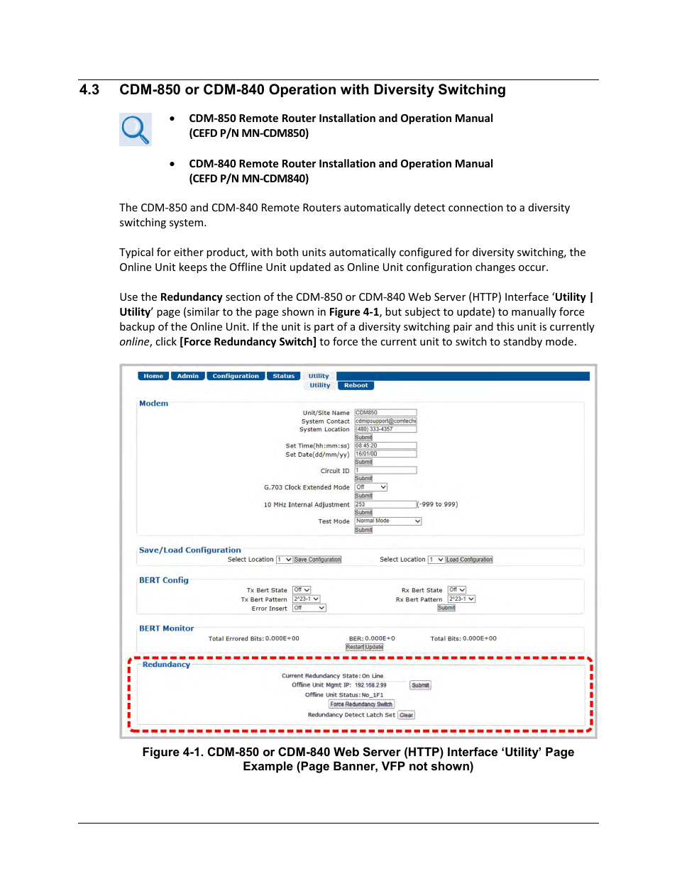 Comtech EF Data CDS-100 User Manual | Page 45 / 138