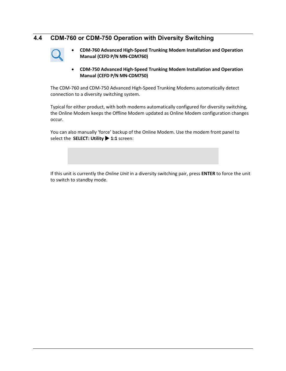 Comtech EF Data CDS-100 User Manual | Page 47 / 138