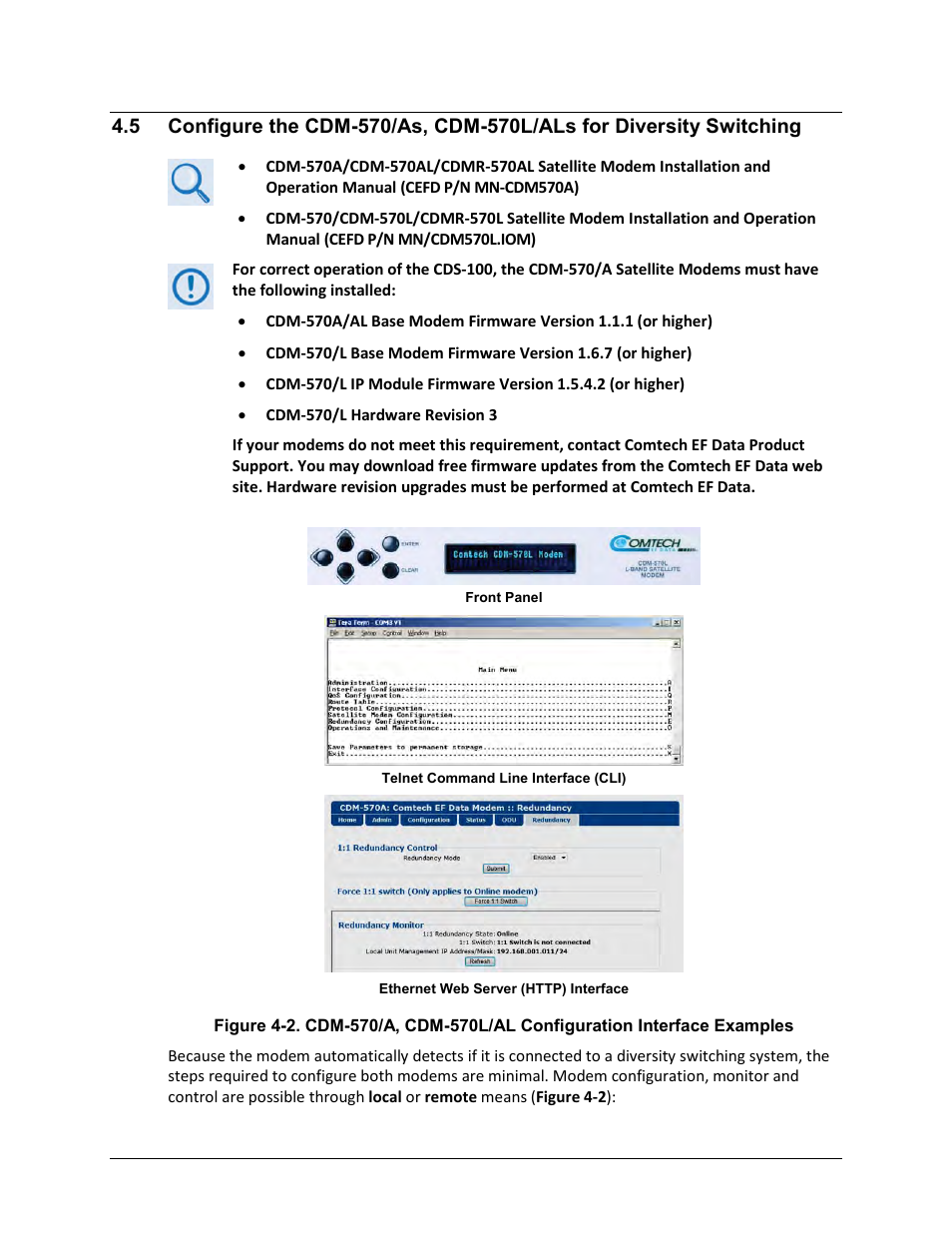 Comtech EF Data CDS-100 User Manual | Page 49 / 138