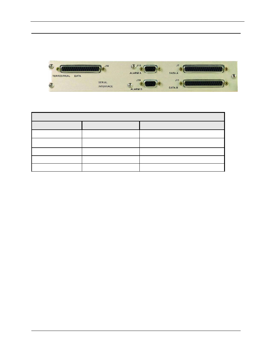 7 serial interface | Comtech EF Data RCS11 User Manual | Page 37 / 110