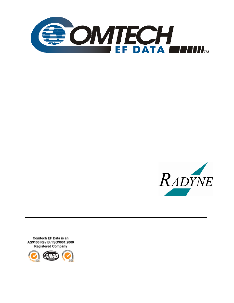 Cover_toc, Rcs11, Installation and operation manual | 1 redundancy switch | Comtech EF Data RCS11 User Manual | Page 7 / 110