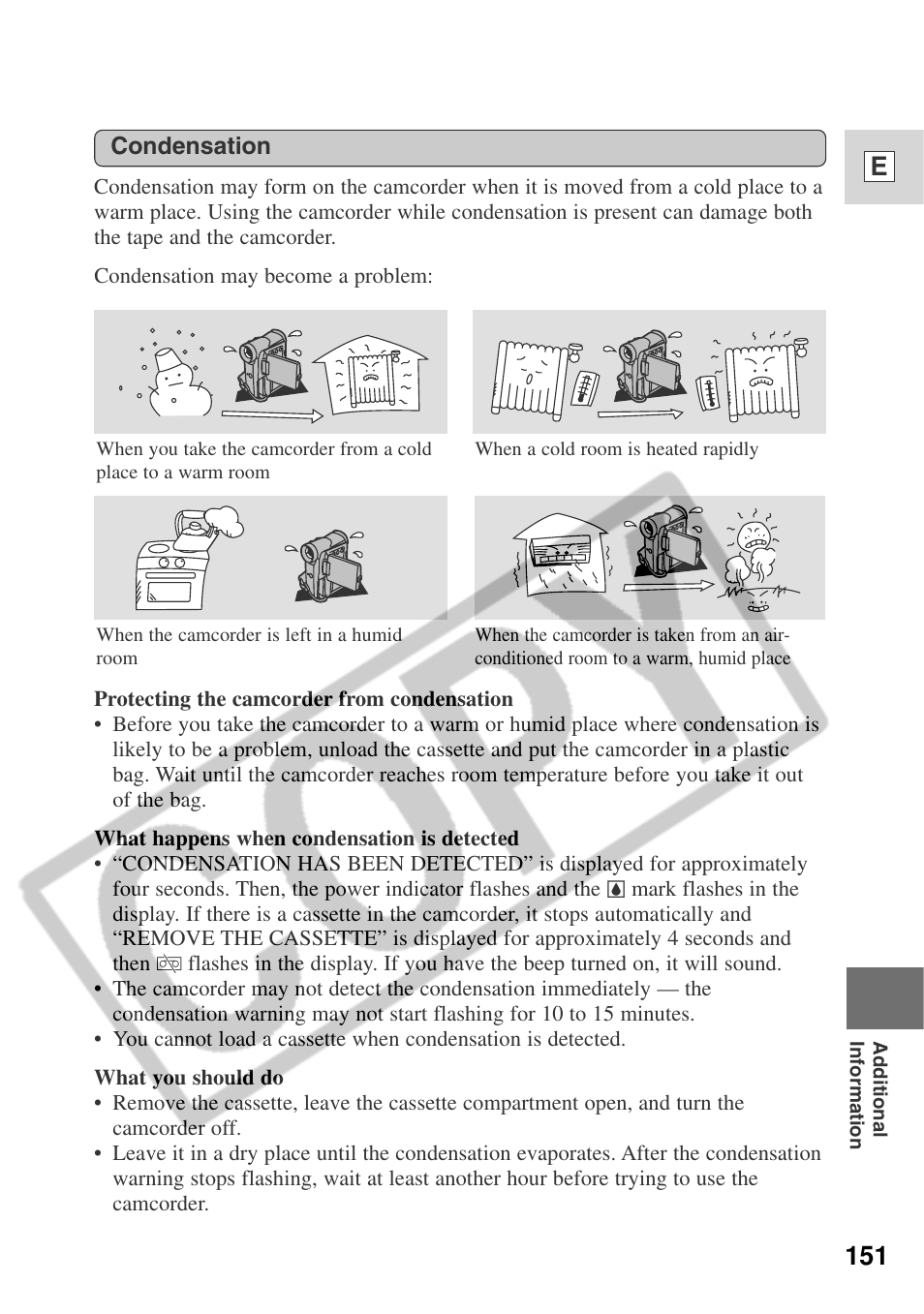 151 e | Canon ELURA 50 User Manual | Page 151 / 174