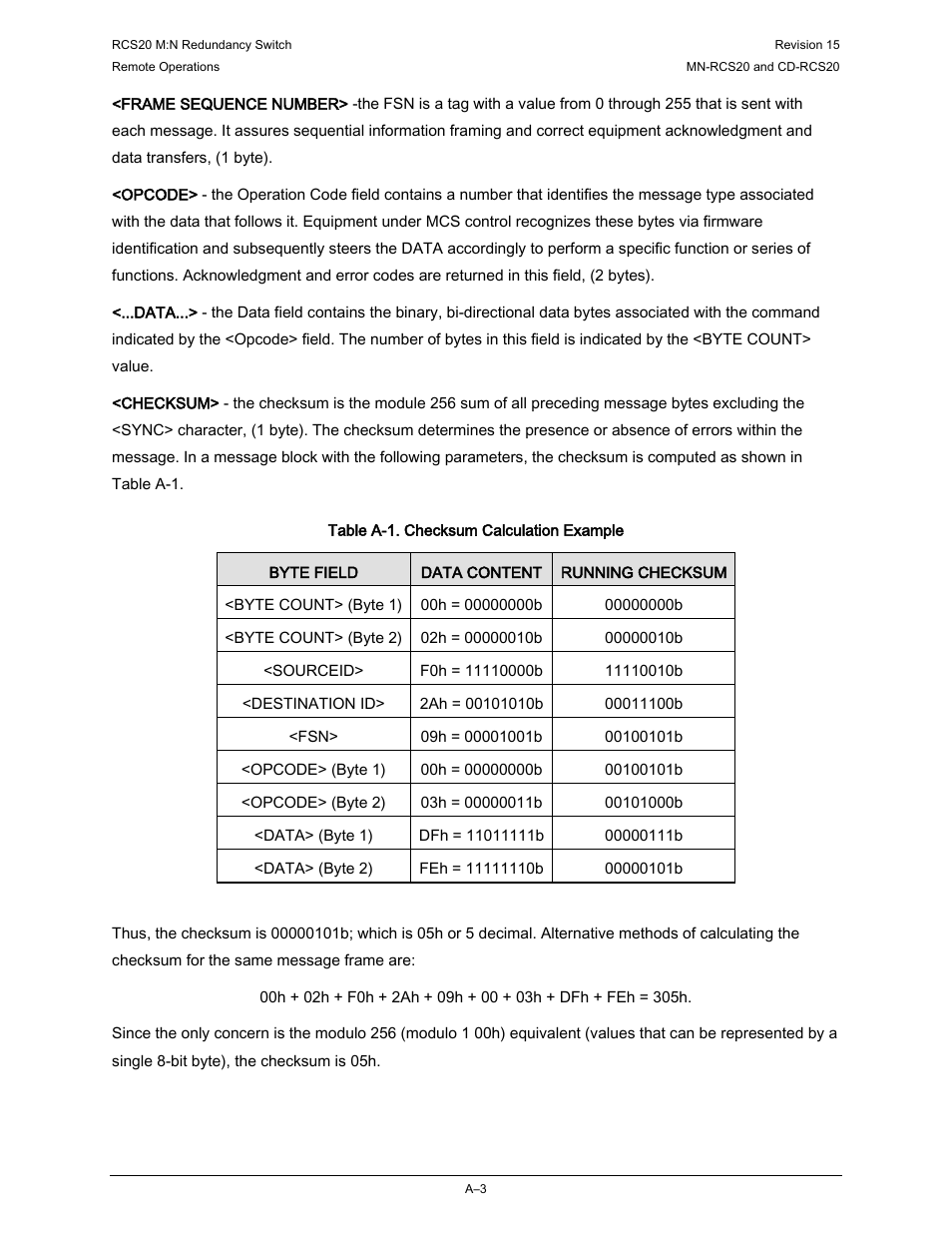 Comtech EF Data RCS20 User Manual | Page 145 / 202