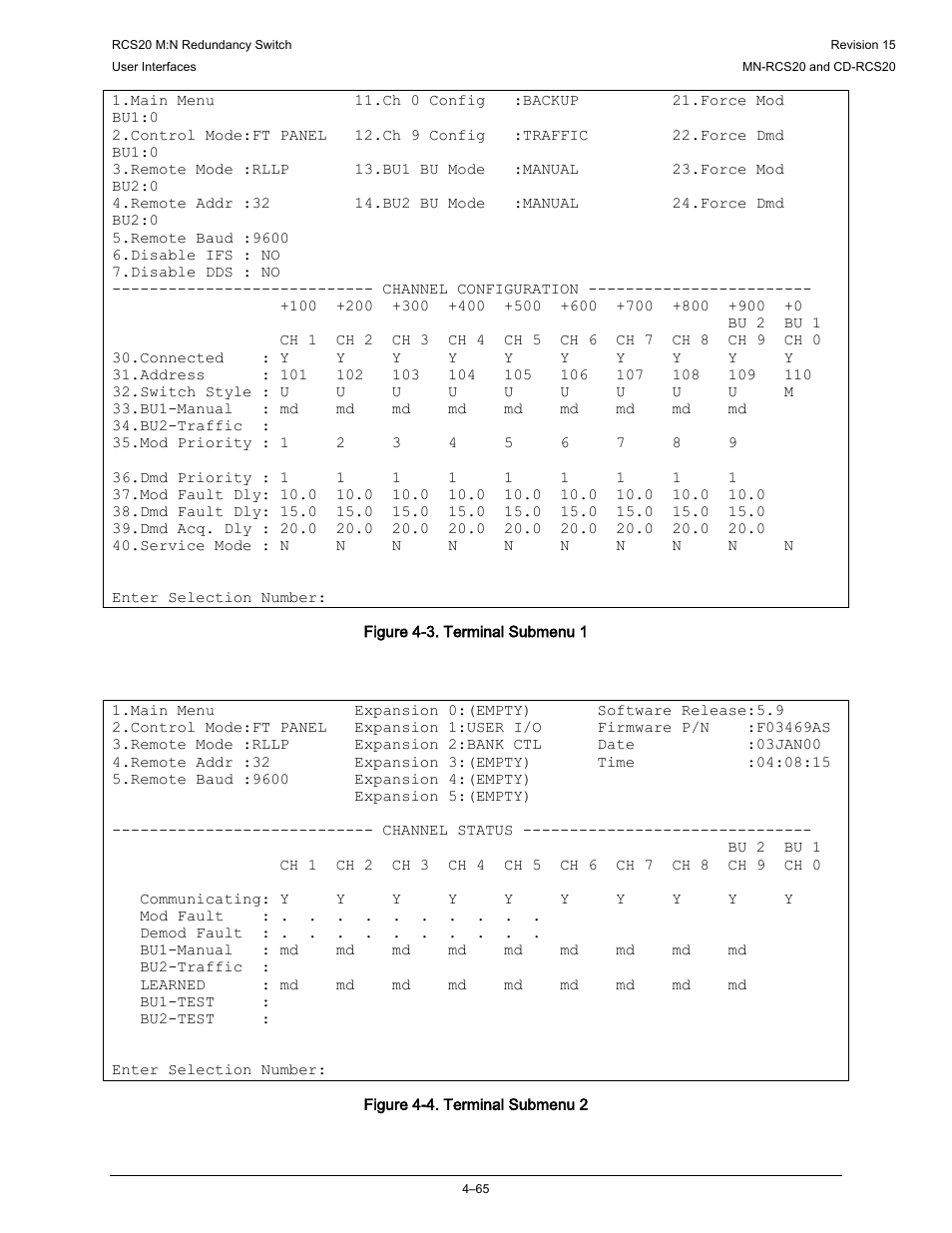 Comtech EF Data RCS20 User Manual | Page 99 / 202