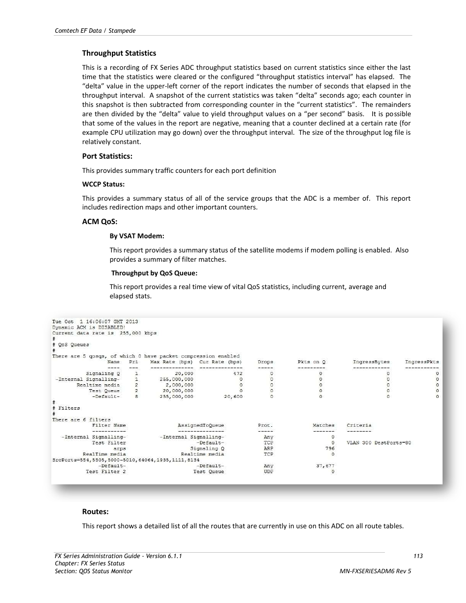 Comtech EF Data FX Series Administrator Guide User Manual | Page 113 / 151