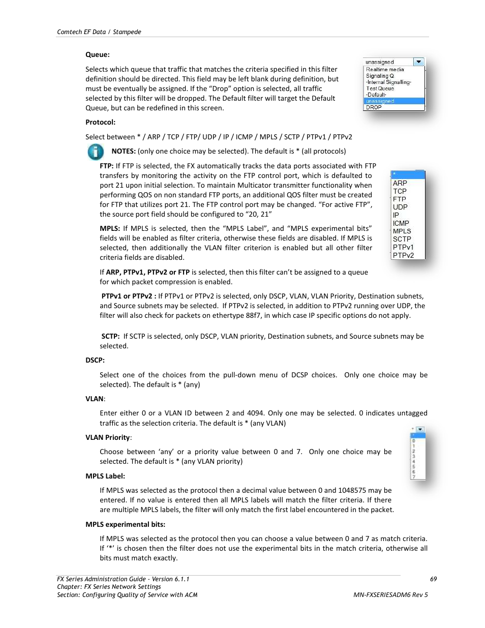 Comtech EF Data FX Series Administrator Guide User Manual | Page 69 / 151