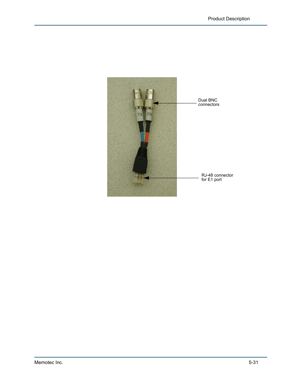 Adaptor cable, Cables, Ag2ca0001). see | Adaptor cable” on, For details | Comtech EF Data SDM-9220 User Manual | Page 109 / 144