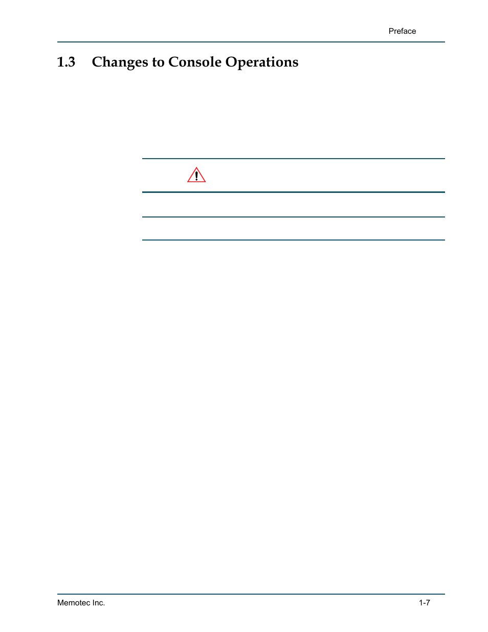 3 changes to console operations, Changes to console operations -7 | Comtech EF Data SDM-9220 User Manual | Page 17 / 144