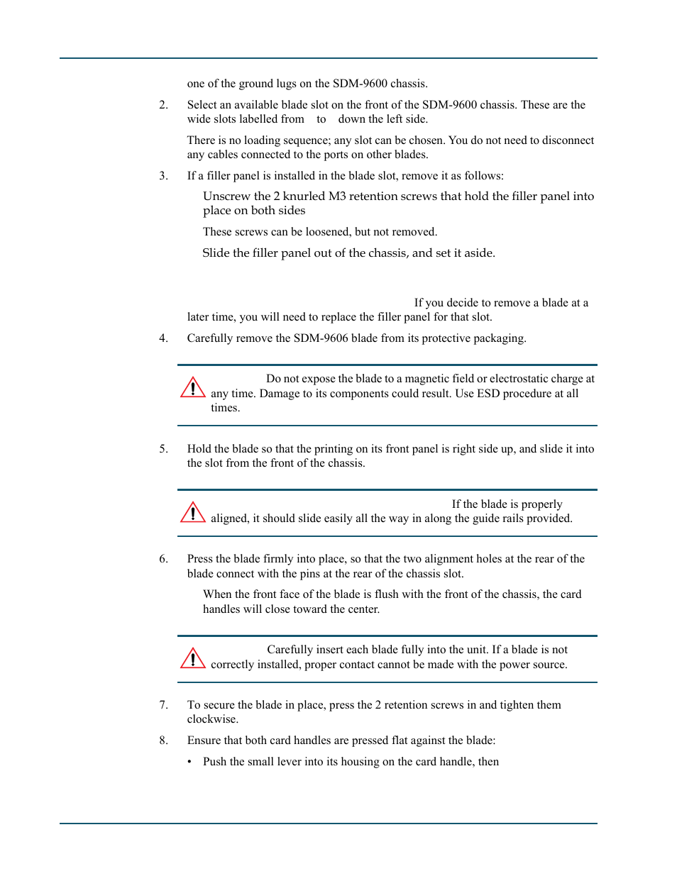 Comtech EF Data SDM-9600 User Manual | Page 48 / 94