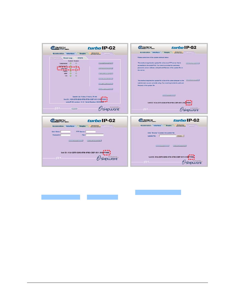 Comtech EF Data turboIP-G2 User Manual | Page 163 / 172