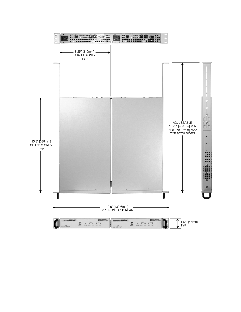 Comtech EF Data turboIP-G2 User Manual | Page 28 / 172