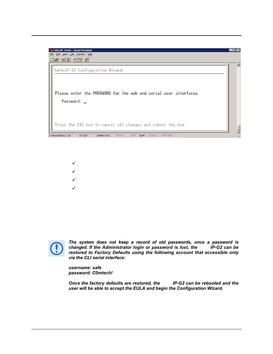 2 password | Comtech EF Data turboIP-G2 User Manual | Page 56 / 172