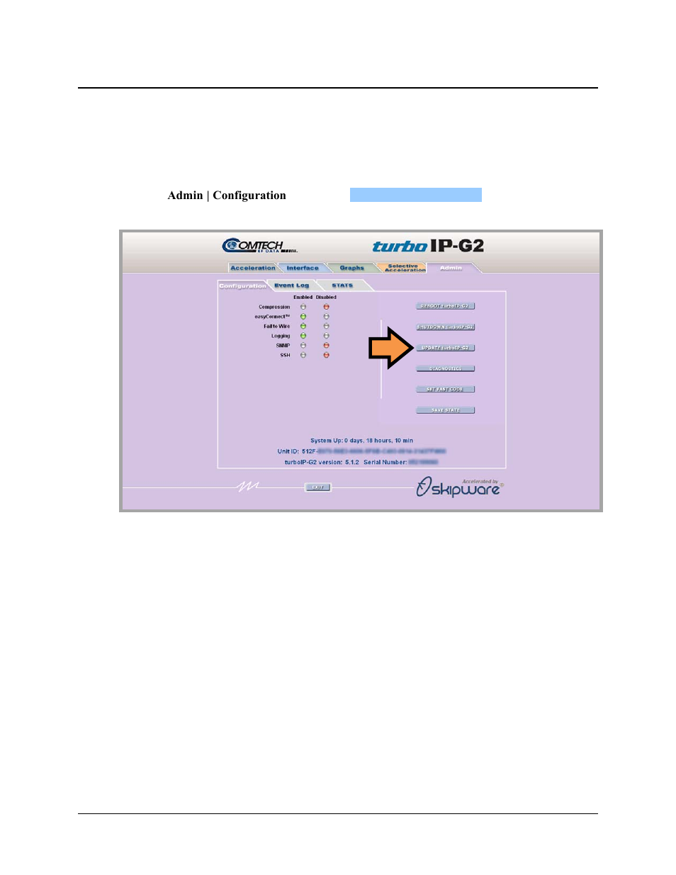 Comtech EF Data turboIP-G2 User Manual | Page 70 / 172