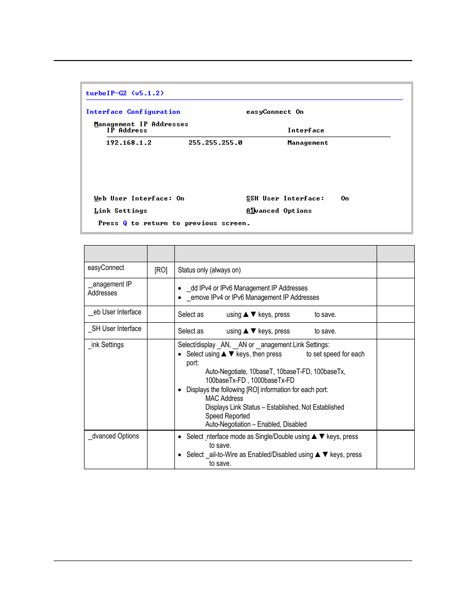1 configure interfaces screen | Comtech EF Data turboIP-G2 User Manual | Page 80 / 172