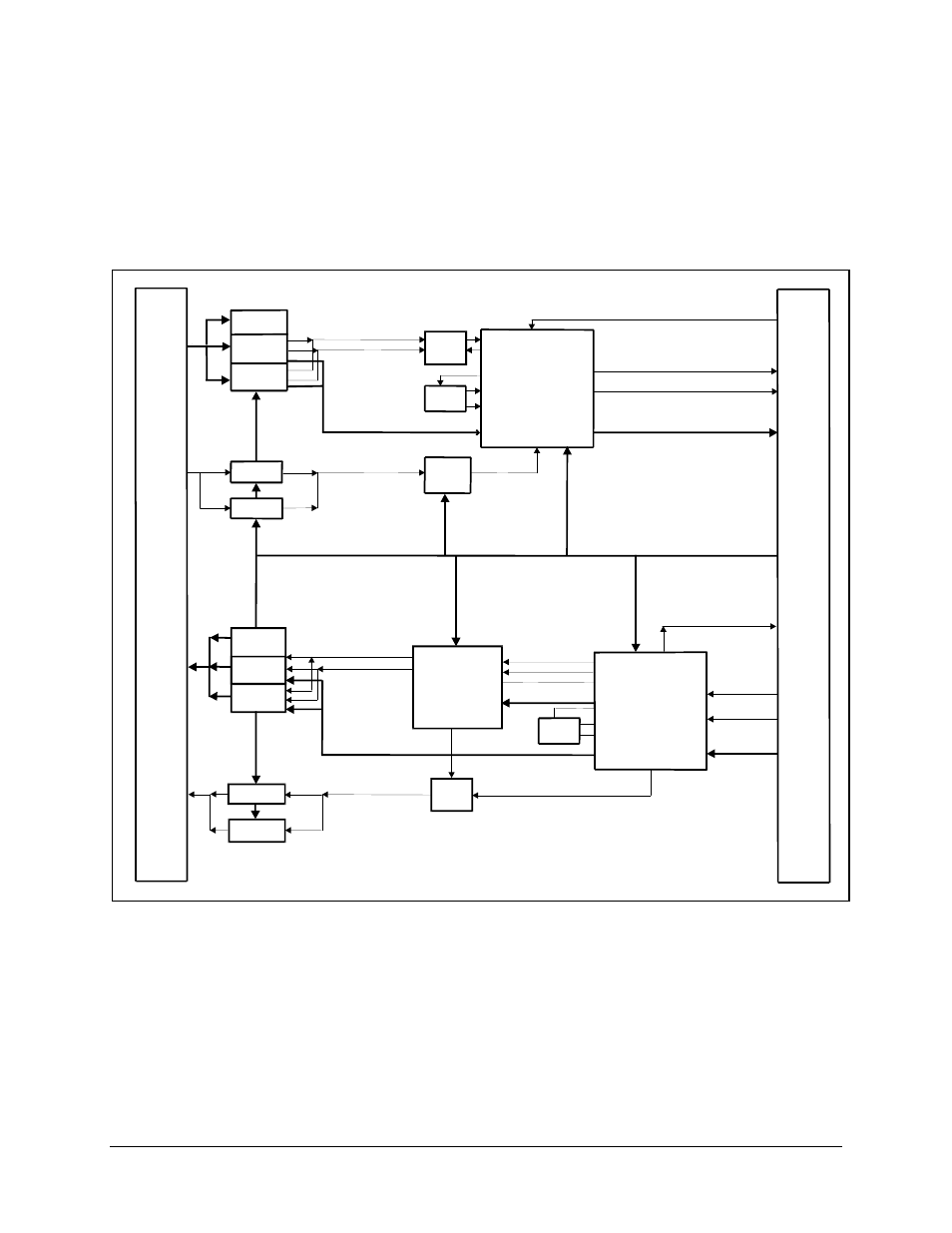 Figure a-1. async/aupc block diagram | Comtech EF Data C5 User Manual | Page 251 / 332