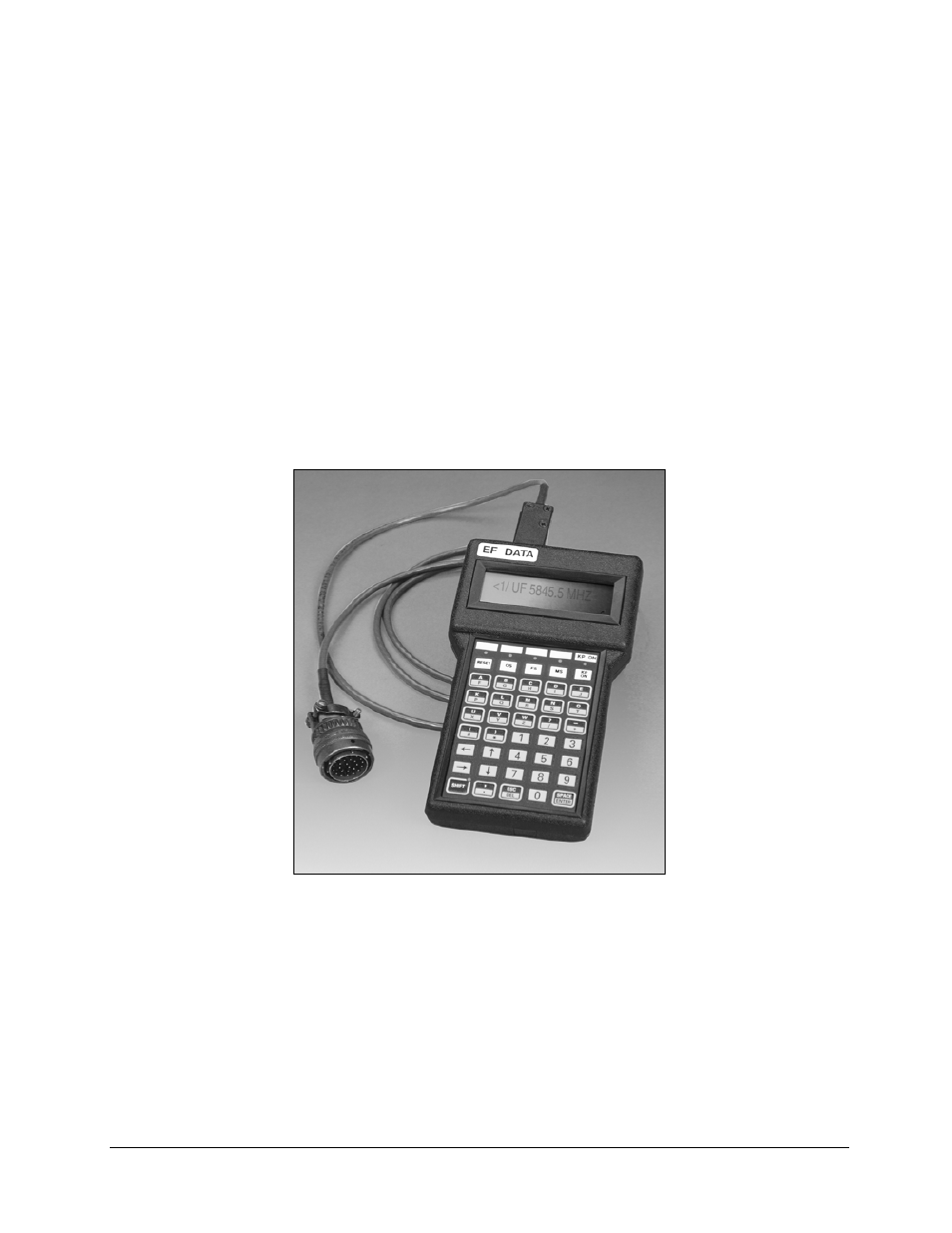 Kp-10 hand-held keypad (optional), 7 kp-10 hand-held keypad (optional) | Comtech EF Data HPCST-5000 User Manual | Page 29 / 204