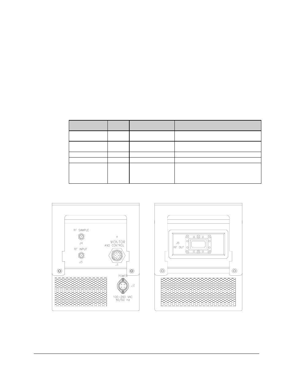 4 external connections | Comtech EF Data HPCST-5000 User Manual | Page 62 / 172