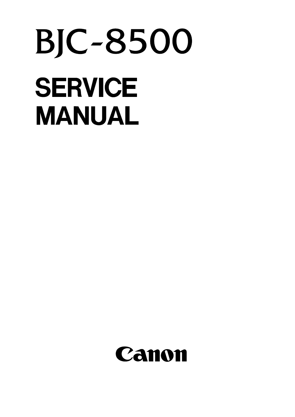 Canon BJC-8500 User Manual | Page 3 / 13