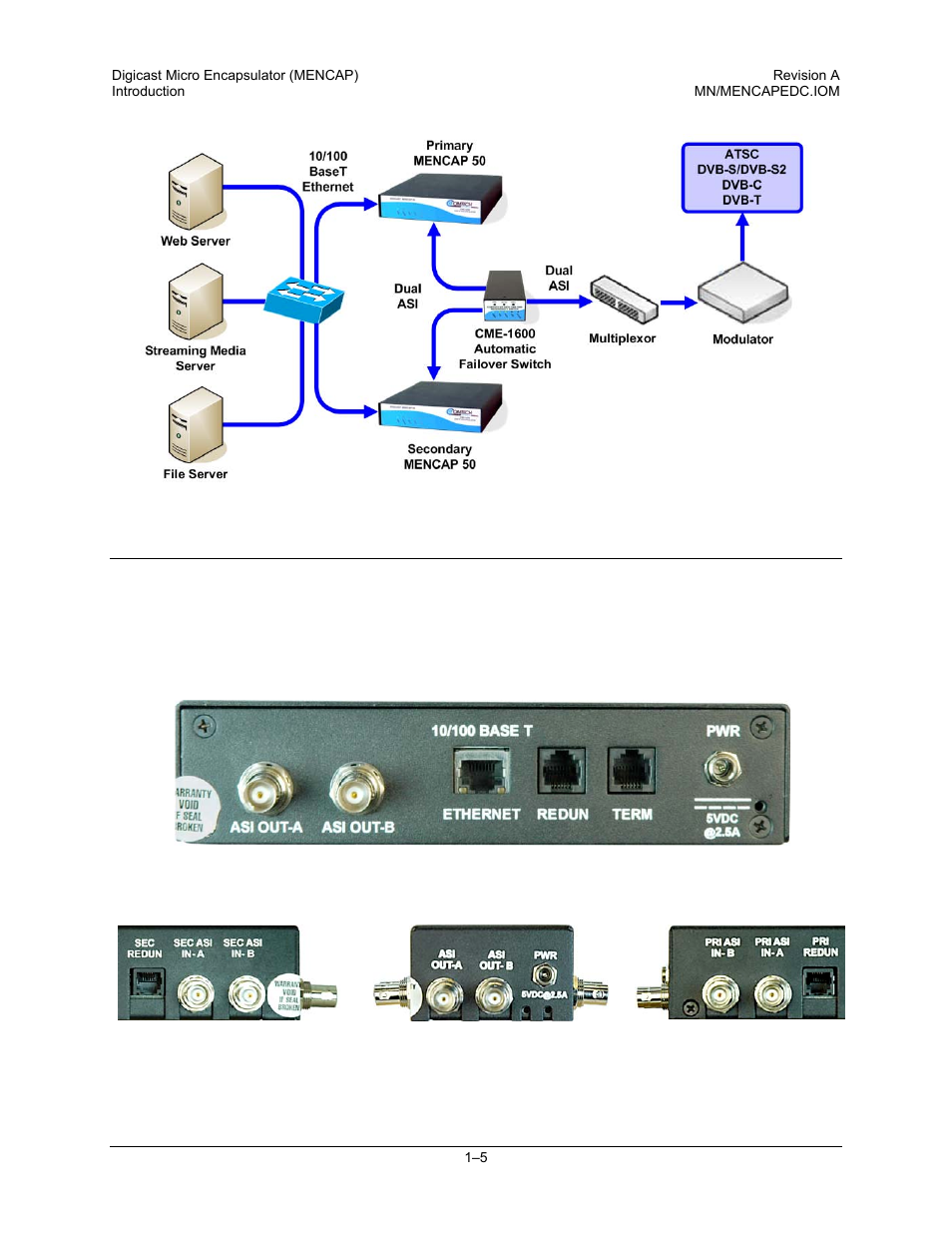 5 specifications | Comtech EF Data CME-5000 Manual User Manual | Page 23 / 90