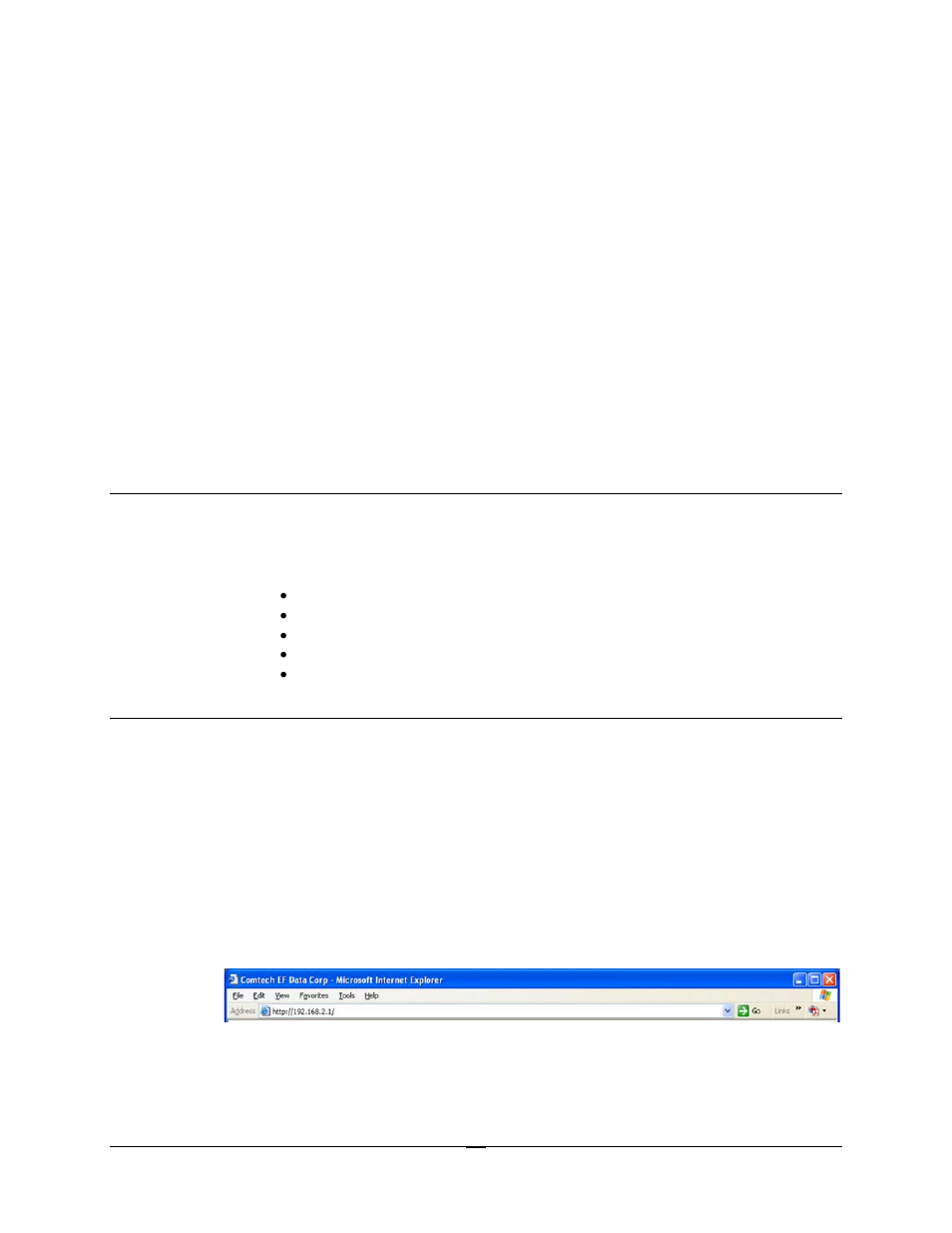 Chapter 4. device management via user interfaces, 1 introduction, 2 web interface | Comtech EF Data CME-5000 Manual User Manual | Page 39 / 90