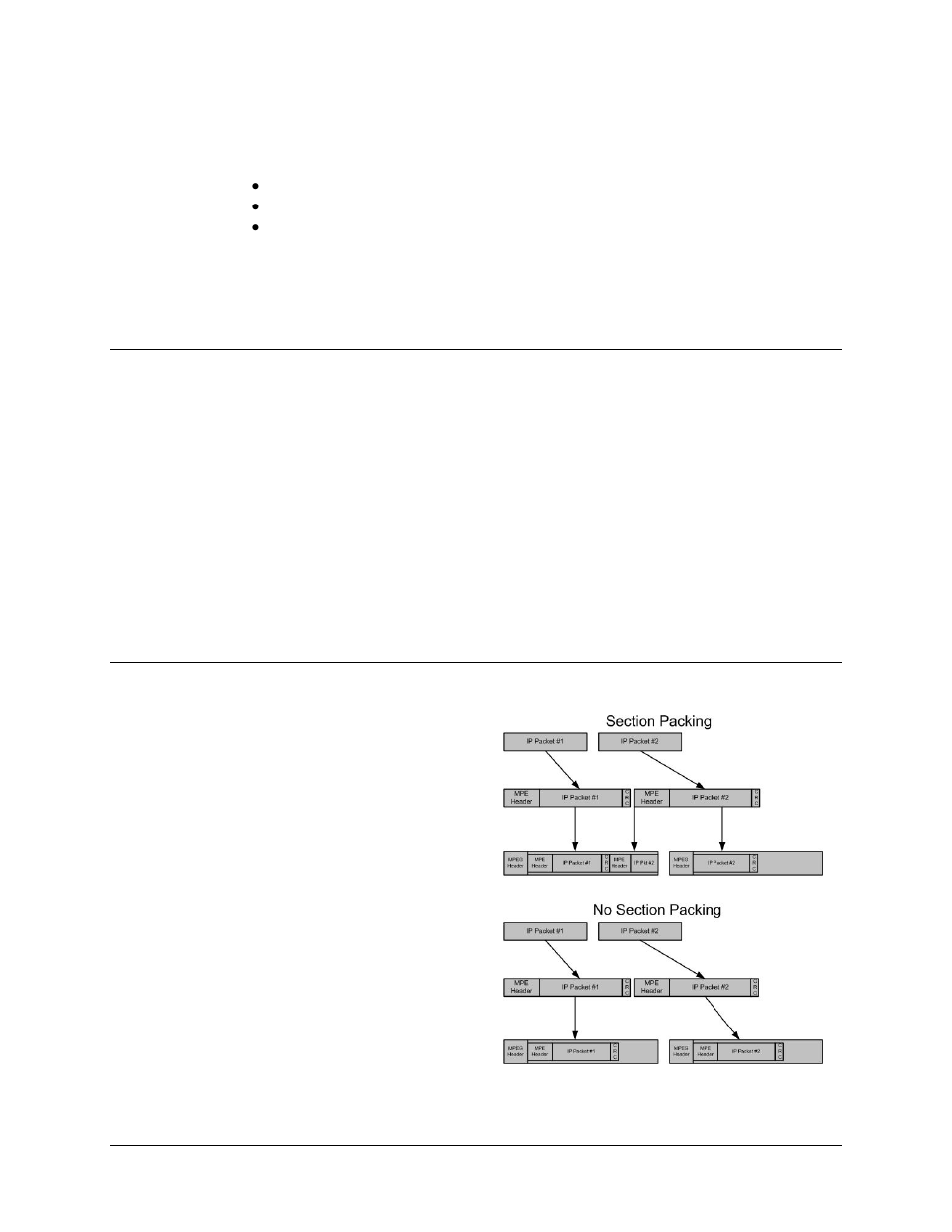 B.3 802.1q vlan support, B.4 section packing | Comtech EF Data CME-5000 Manual User Manual | Page 75 / 90