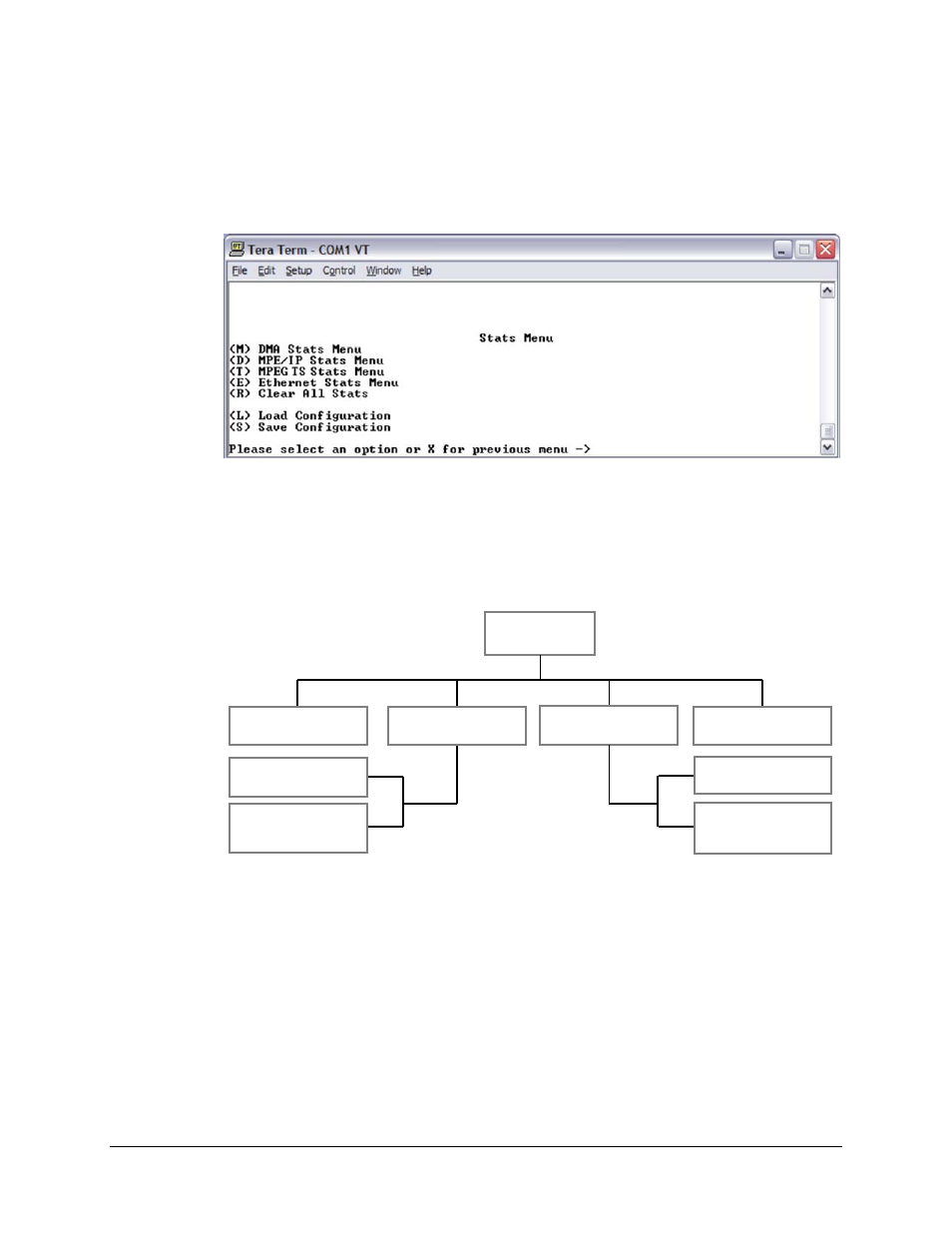 8 stats menu | Comtech EF Data CME-5200 Manual User Manual | Page 37 / 54