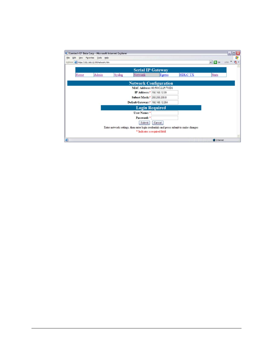 3 network configuration | Comtech EF Data CMR-5910 Manual User Manual | Page 31 / 82