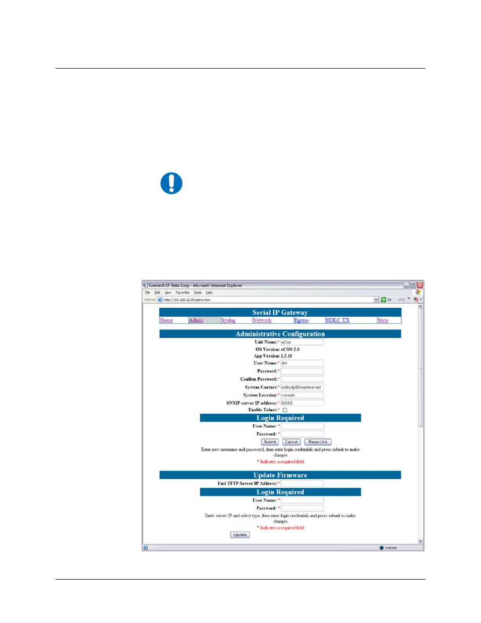 A.2 web interface | Comtech EF Data CMR-5910 Manual User Manual | Page 68 / 82