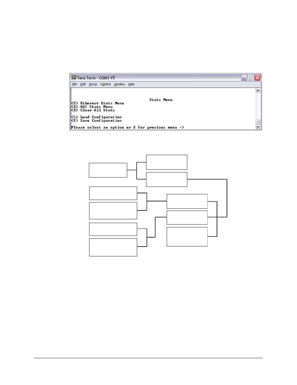 6 stats menu | Comtech EF Data CMR-5940 Manual User Manual | Page 43 / 60