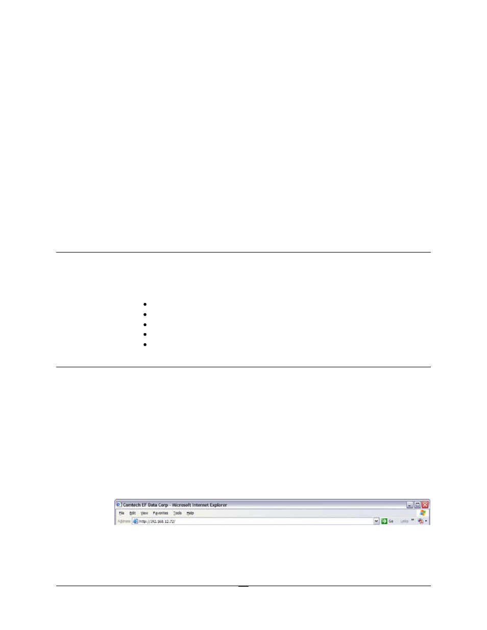 Chapter 4. device management via user interfaces, 1 introduction, 2 web interface | Comtech EF Data CMR-5950 Manual User Manual | Page 25 / 60