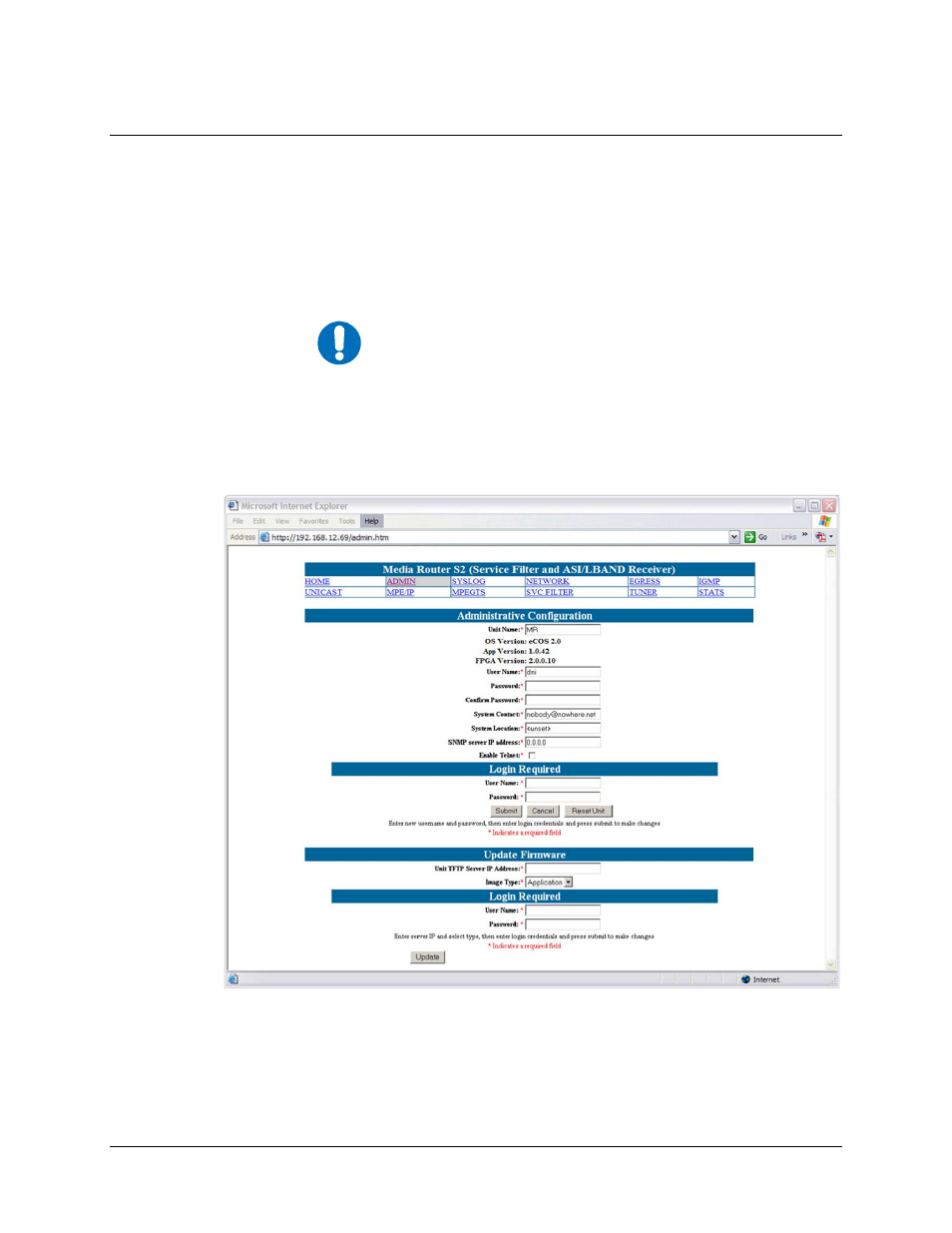 A.2 web interface | Comtech EF Data CMR-5970 Manual User Manual | Page 68 / 78