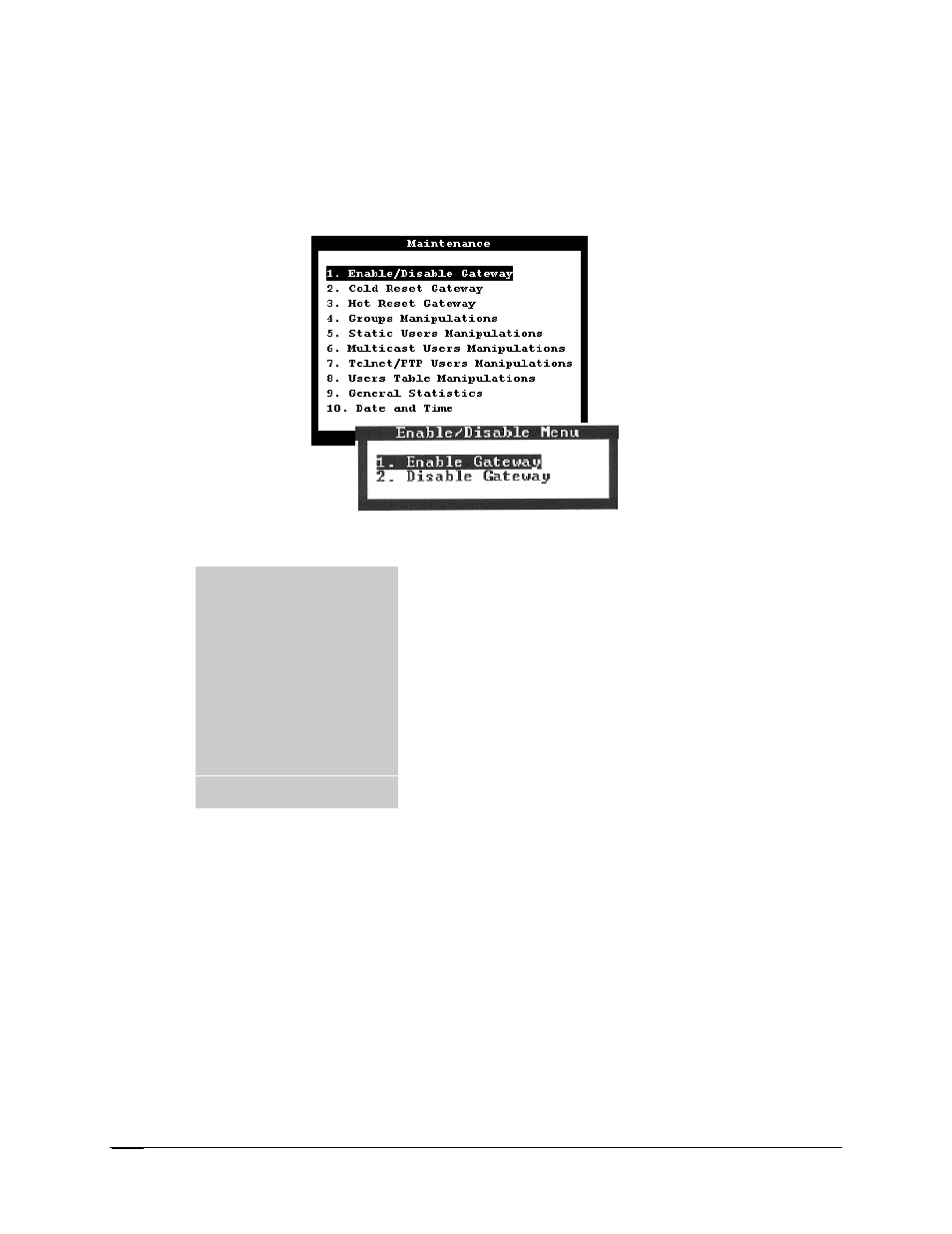 Description of the maintenance parameters, 1 description of the maintenance parameters | Comtech EF Data DTMX5000
 SpectraCast User Manual | Page 62 / 180