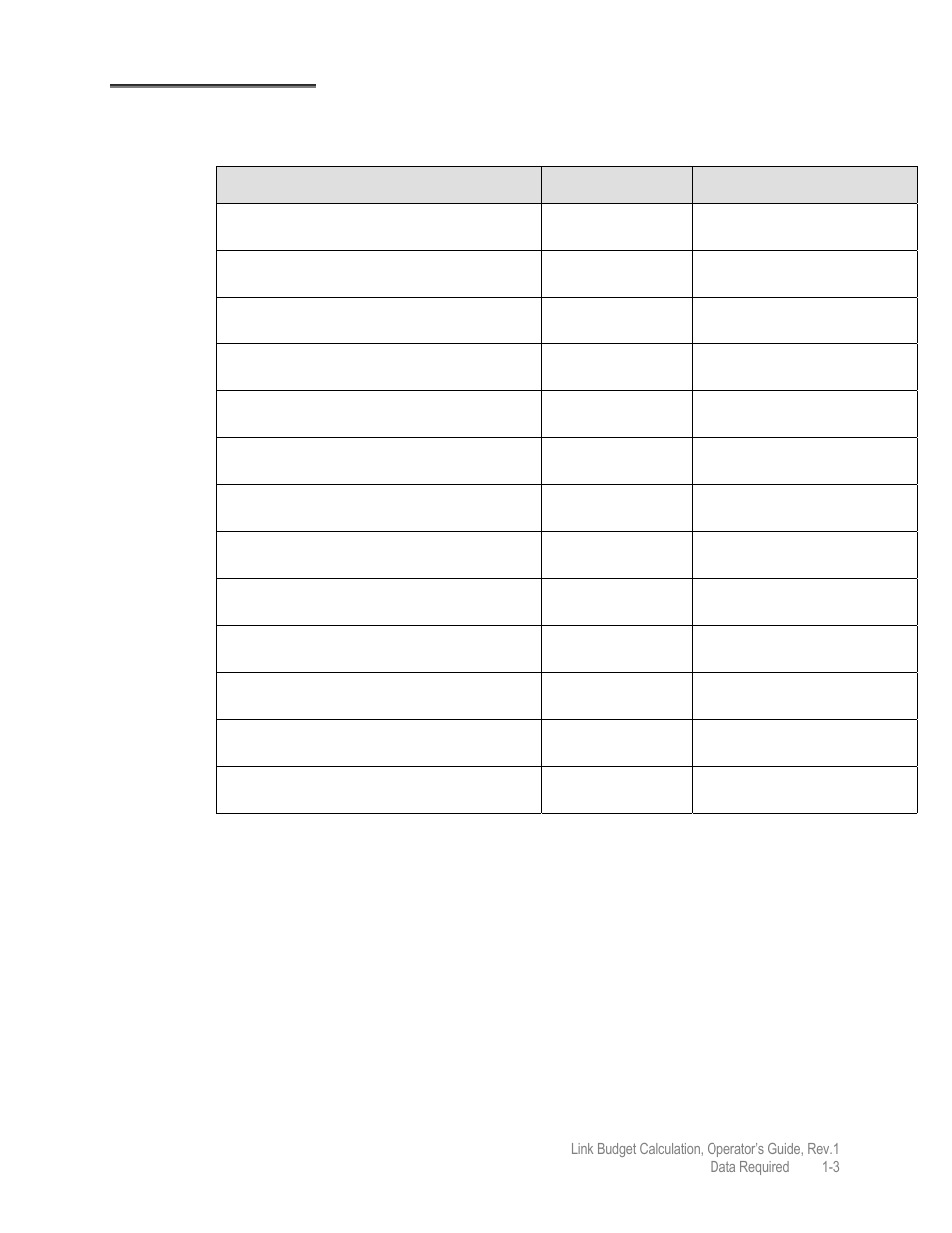 Receive site | Comtech EF Data MIDAS Link Budget Calculations User Manual | Page 15 / 20