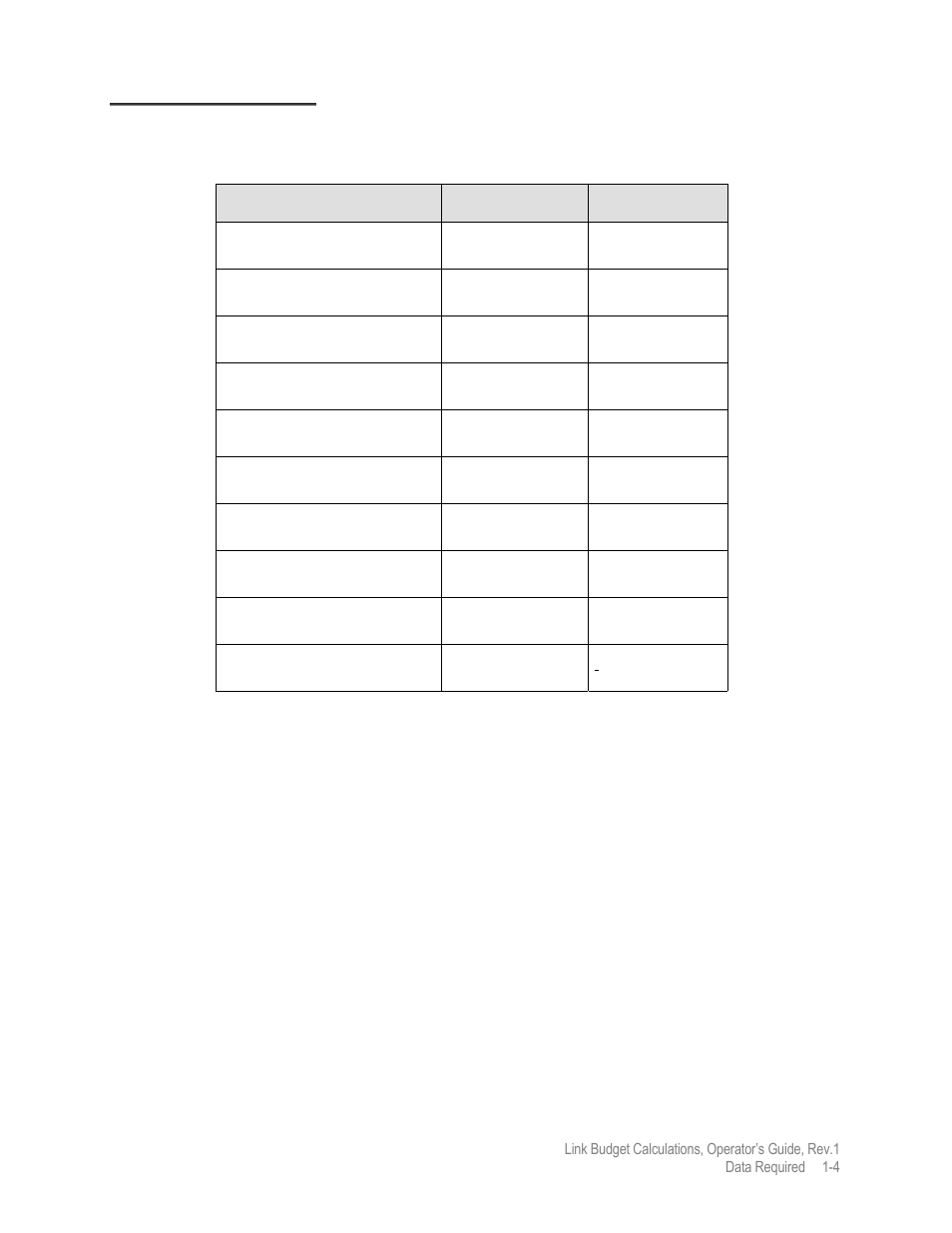 Satellite | Comtech EF Data MIDAS Link Budget Calculations User Manual | Page 16 / 20