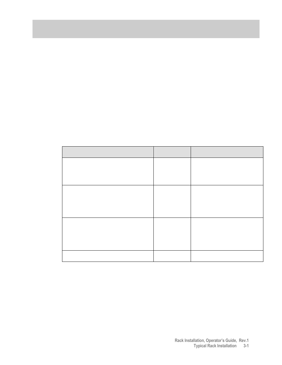 Typical rack installation, General, Required equipment | Comtech EF Data MIDAS Rack Installation User Manual | Page 36 / 45