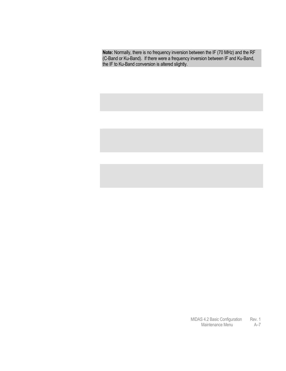 Comtech EF Data MIDAS Version 4.X Basic Configuration User Manual | Page 149 / 164