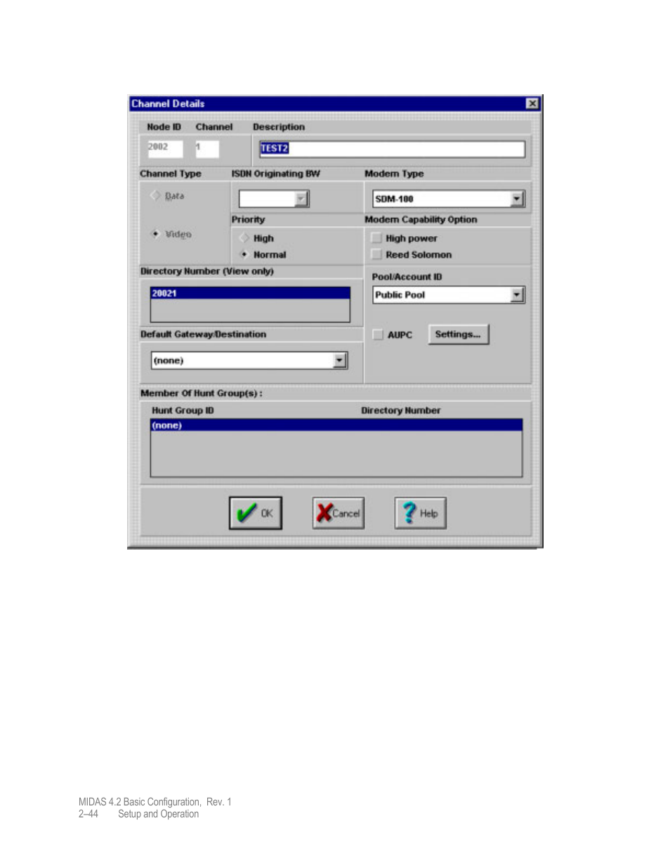 Comtech EF Data MIDAS Version 4.X Basic Configuration User Manual | Page 78 / 164