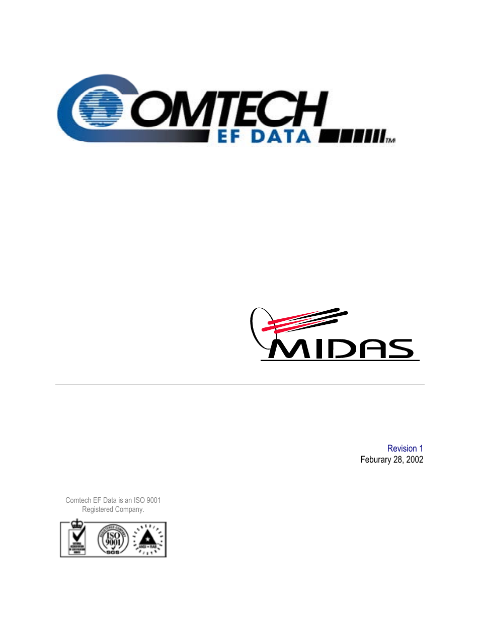 Preface, Management information base, Technical information guide | Comtech EF Data MIDAS Management Information Base User Manual | Page 3 / 170