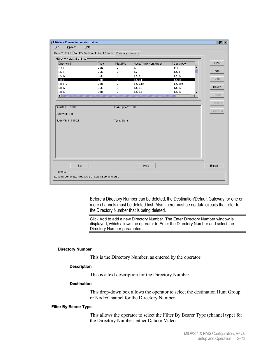 Comtech EF Data MIDAS Version 4.X NMS Configuration User Manual | Page 101 / 150