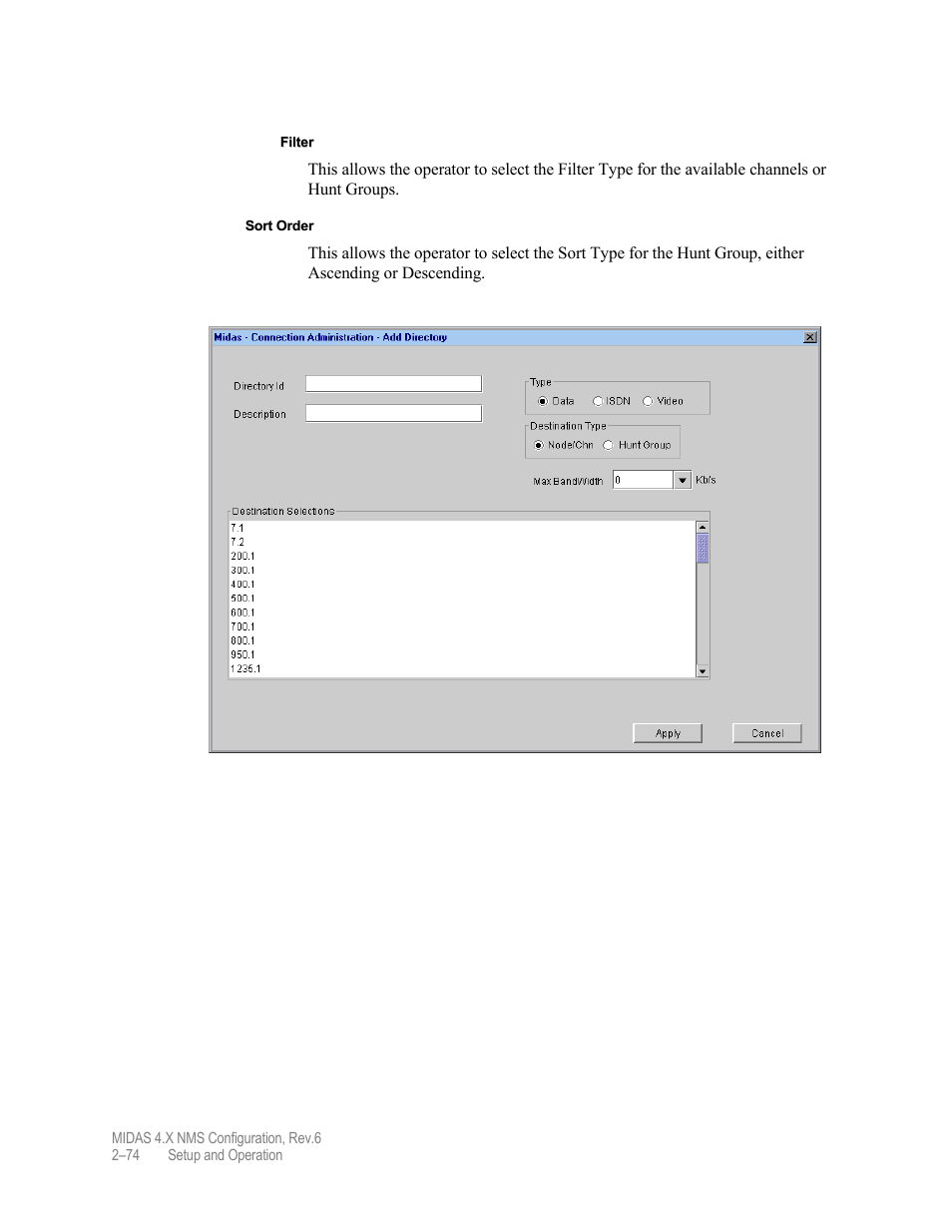 Comtech EF Data MIDAS Version 4.X NMS Configuration User Manual | Page 102 / 150