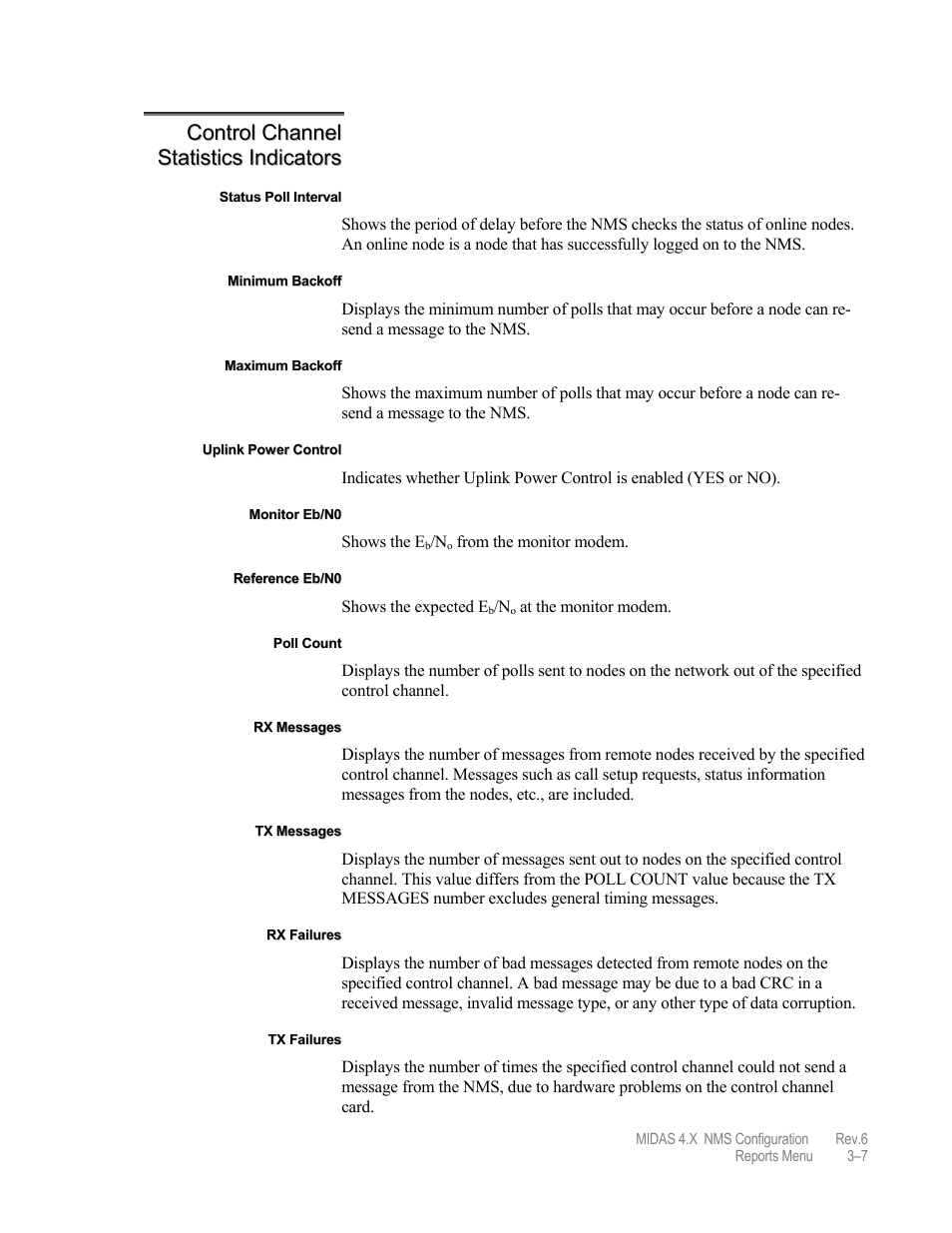 Comtech EF Data MIDAS Version 4.X NMS Configuration User Manual | Page 109 / 150