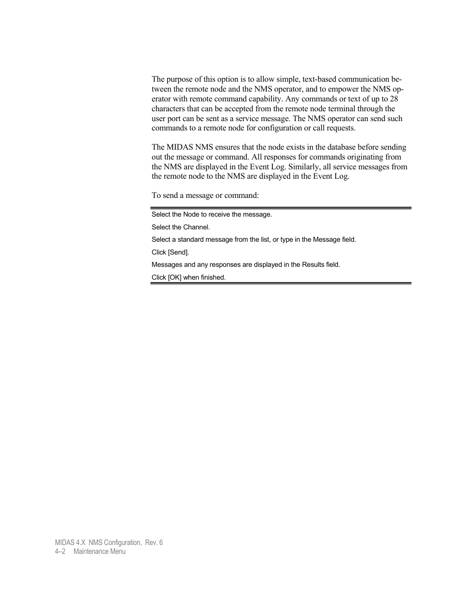 Comtech EF Data MIDAS Version 4.X NMS Configuration User Manual | Page 118 / 150