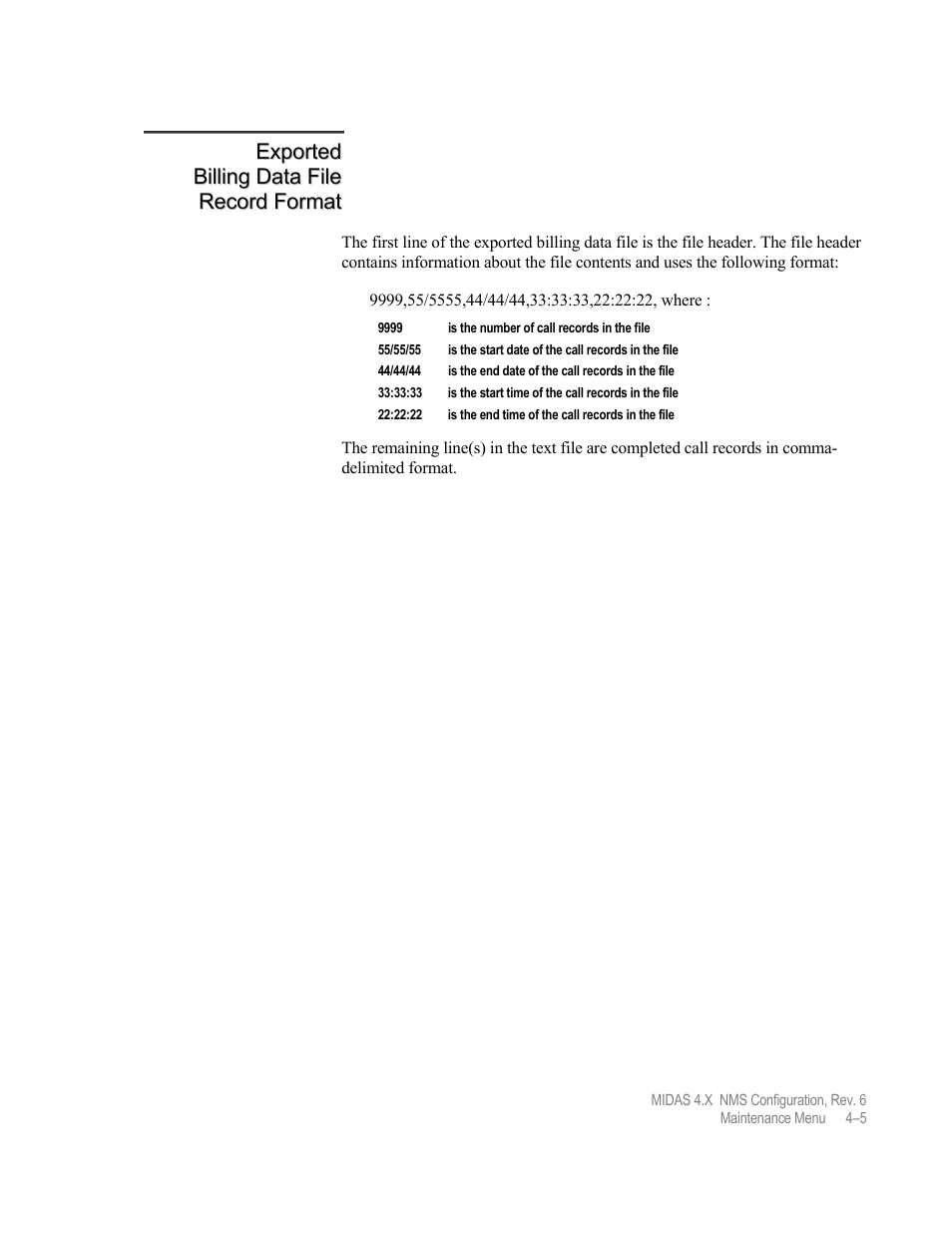 Comtech EF Data MIDAS Version 4.X NMS Configuration User Manual | Page 121 / 150