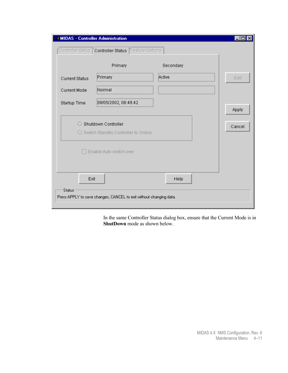 Comtech EF Data MIDAS Version 4.X NMS Configuration User Manual | Page 127 / 150