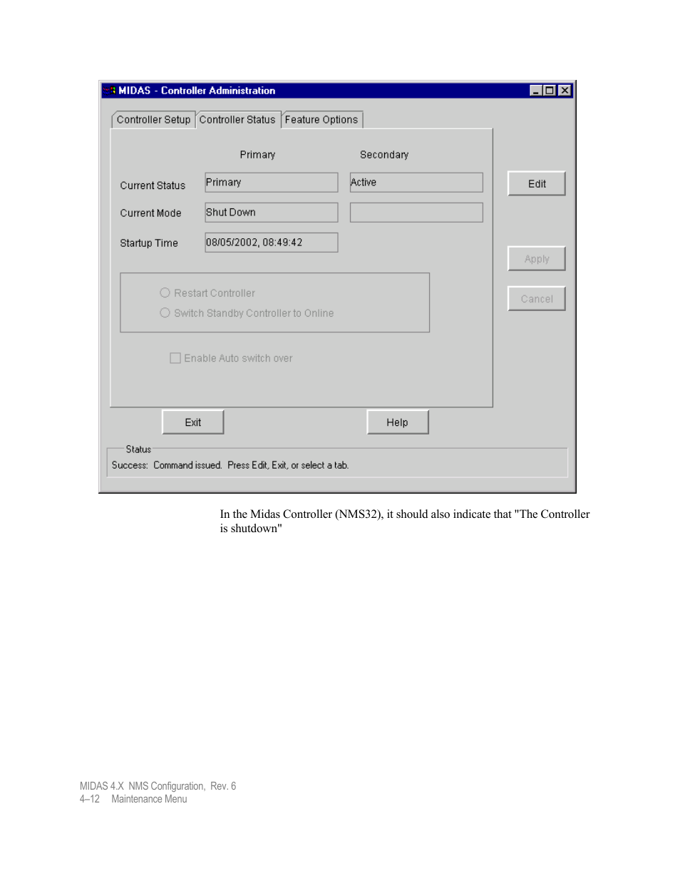 Comtech EF Data MIDAS Version 4.X NMS Configuration User Manual | Page 128 / 150