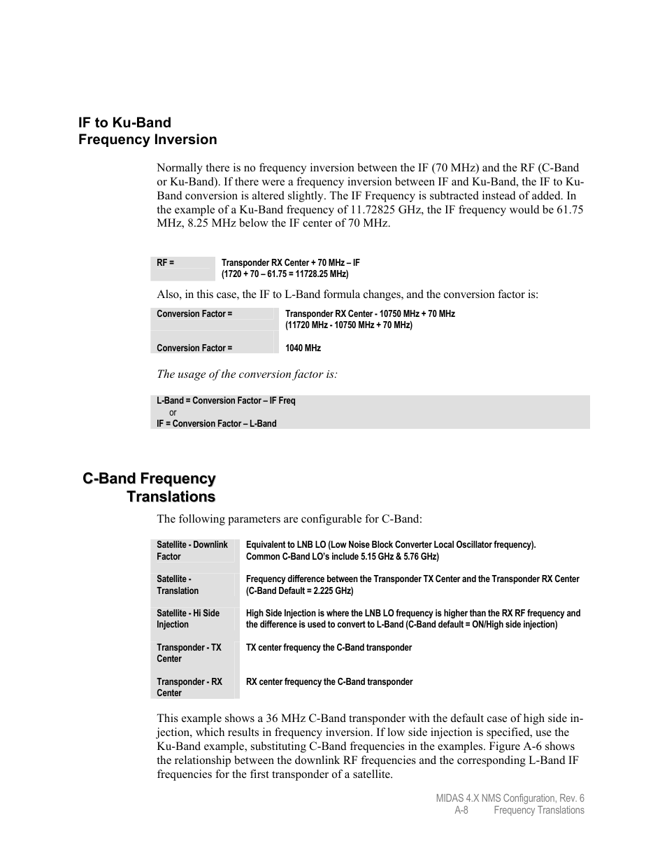Comtech EF Data MIDAS Version 4.X NMS Configuration User Manual | Page 140 / 150