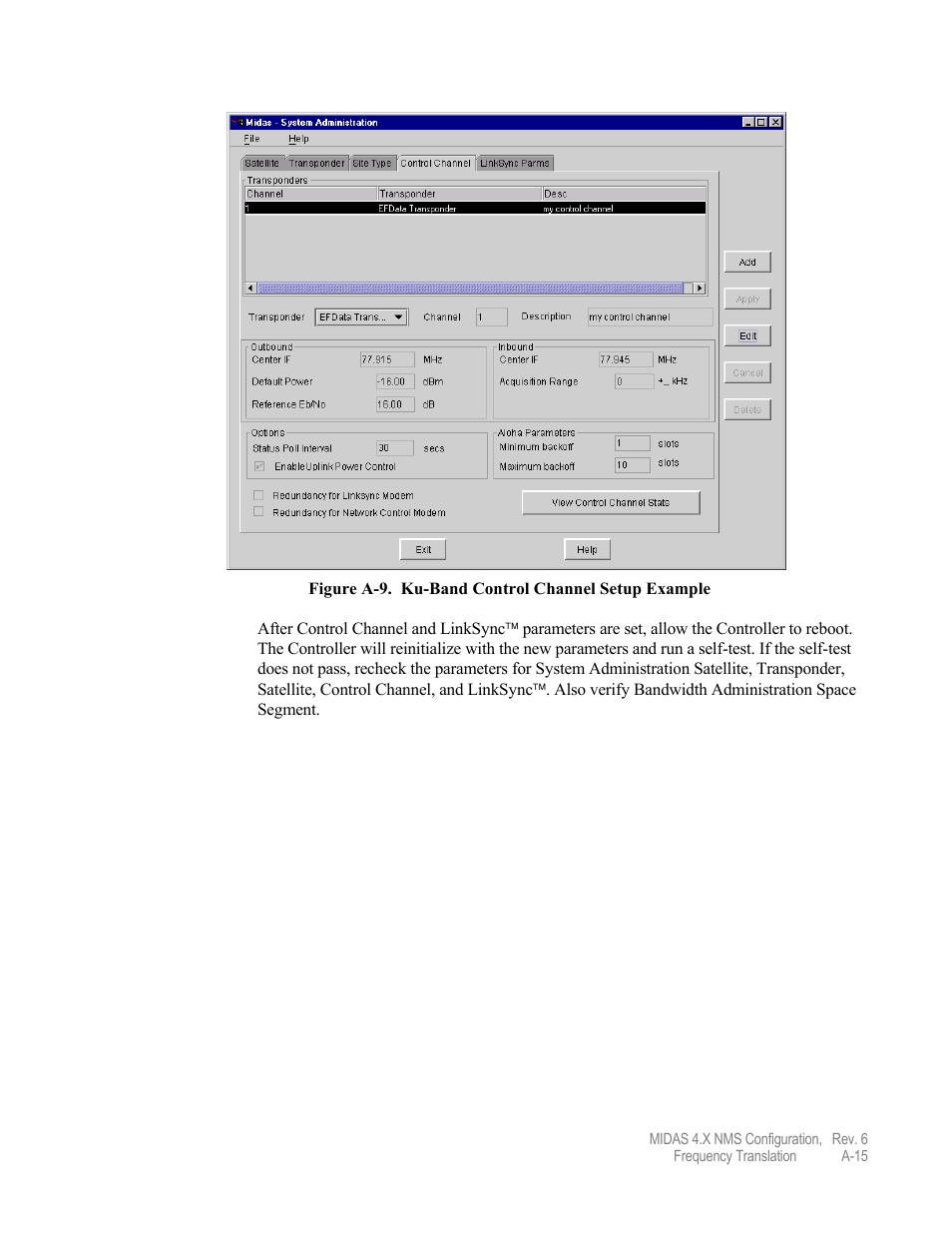 Comtech EF Data MIDAS Version 4.X NMS Configuration User Manual | Page 147 / 150
