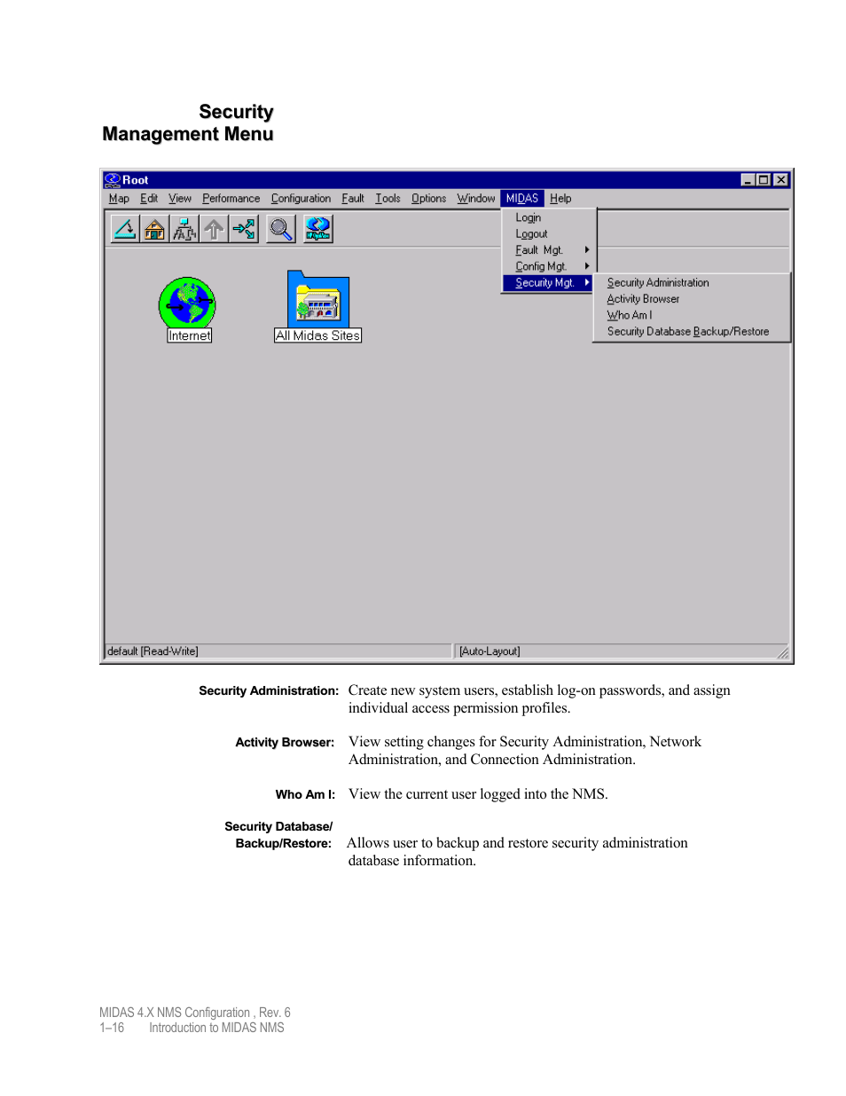 Comtech EF Data MIDAS Version 4.X NMS Configuration User Manual | Page 28 / 150