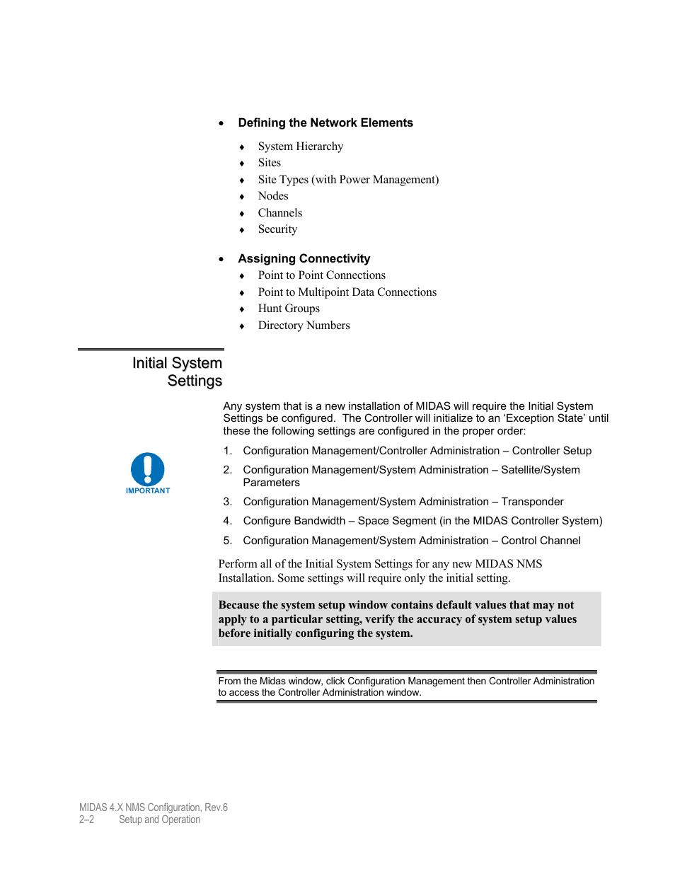 Comtech EF Data MIDAS Version 4.X NMS Configuration User Manual | Page 30 / 150